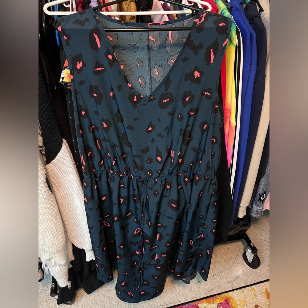 SHEIN leopard print dress